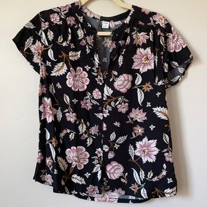 Old Navy floral blouse